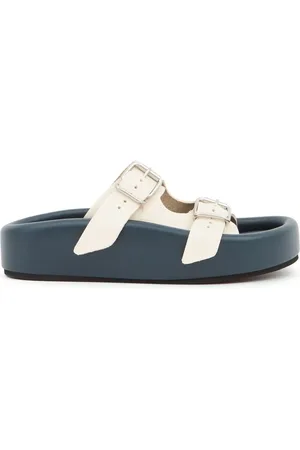 Maison Margiela Gewatteerde leren sandalen