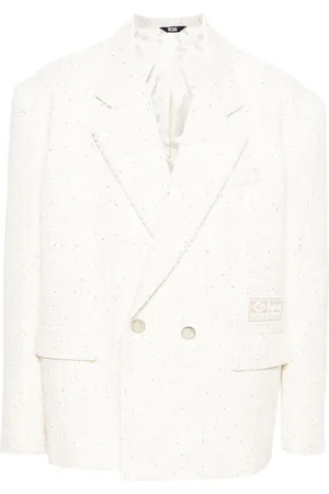 GCDS Tweed blazer verfraaid met pailletten