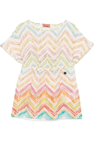 Missoni Jurk met zigzagprint