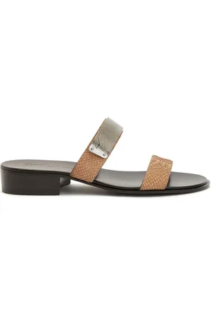 Giuseppe Zanotti Ignazio sandalen met dubbele bandjes