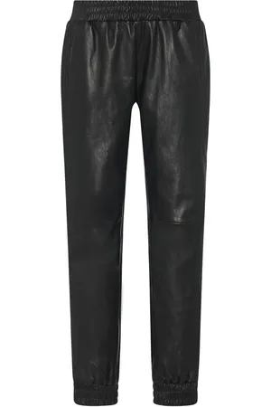 ROSETTA GETTY Leren trainingsbroek