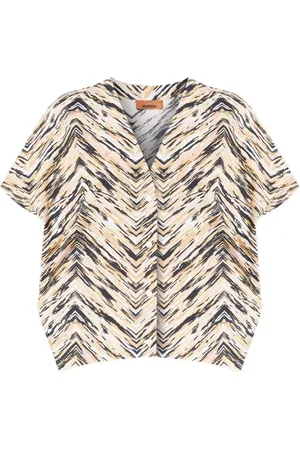 Missoni Blouse met zigzag print