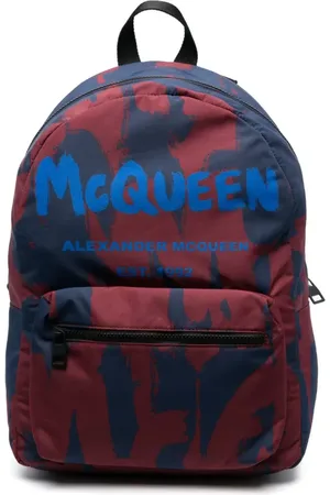 Alexander McQueen Rugzak met logoprint