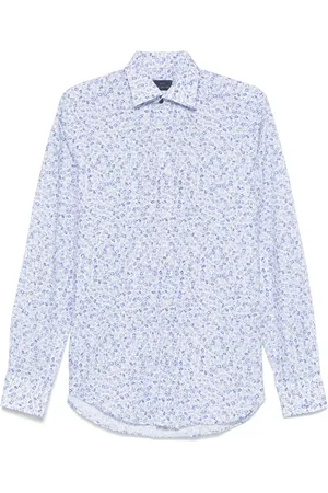 Paul & Shark Overhemd met bloemenprint