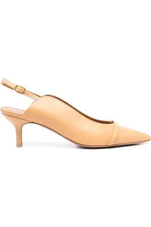 MALONE SOULIERS Marion leren slingback pumps
