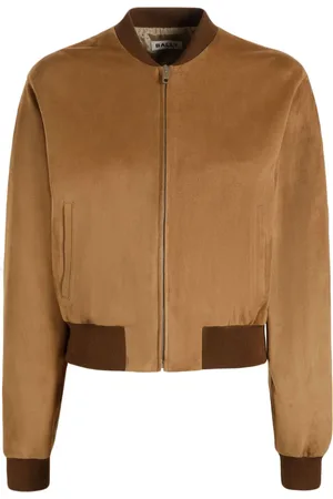 Bally Suède bomberjack met ritssluiting