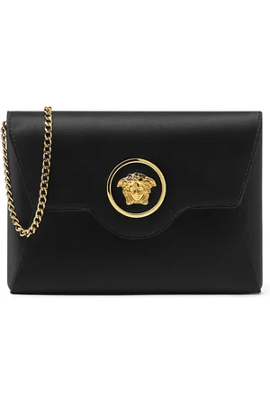 VERSACE La Medusa envelope clutch