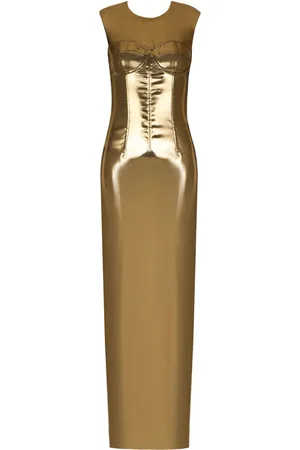 Dolce & Gabbana Jurk met metallic