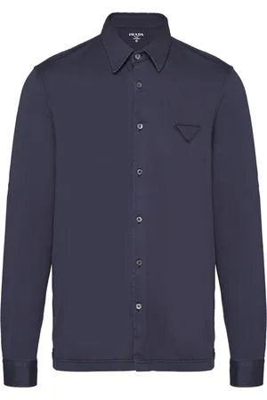 Prada Overhemd met logopatch