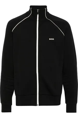 HUGO BOSS Trainingsjack met afwerking