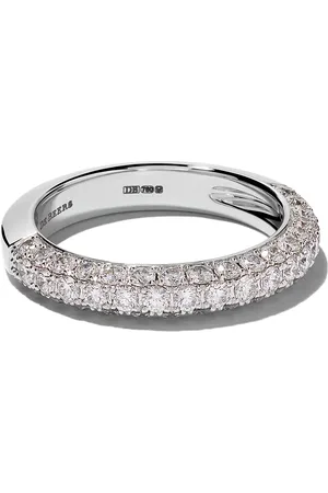De Beers 18kt witgouden DB Darling ring met diamant