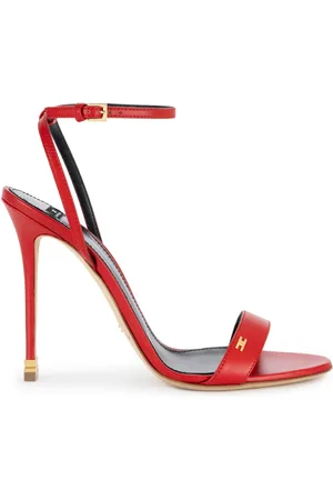 Elisabetta Franchi 105 mm Étoile Nappa leren sandalen