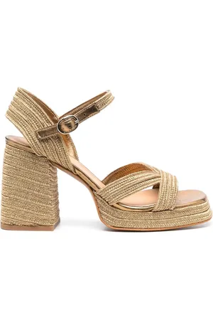 Castaner Sandalen met plateauzool