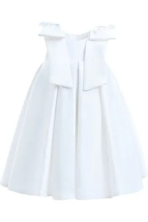 Tulleen Palermo jurk met strikdetail