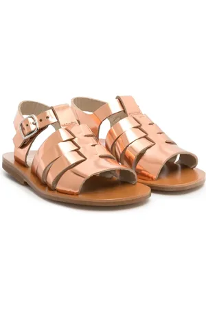 GALLUCCI Sandalen met metallic