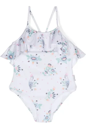 Le pandorine Badpak met bloemenprint