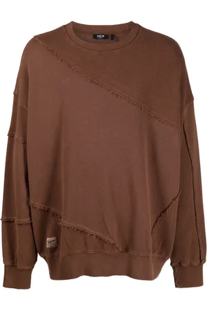 FIVE CM Sweater met geborduurd patchwork