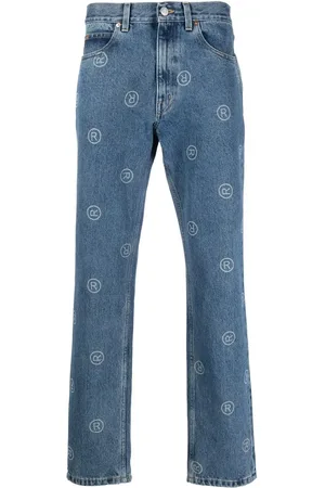 MARTINE ROSE Straight jeans met logo