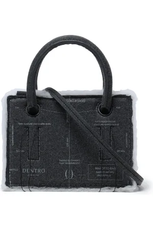 Dentro Otto Paper leren shopper