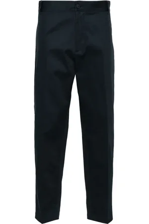 Maison Kitsuné Broek met geborduurd logo