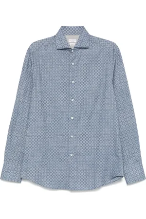 Brunello Cucinelli Overhemd met bloemenprint
