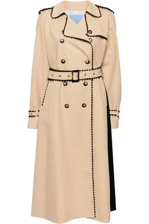 Macgraw Trenchcoat met verborgen sluiting