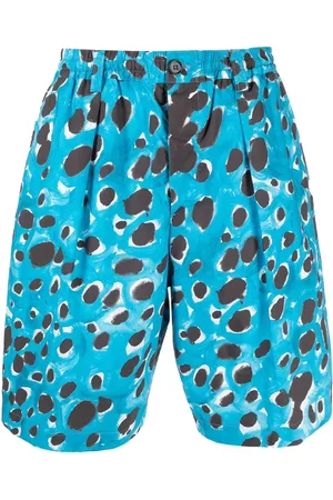 Marni Shorts met luipaardprint
