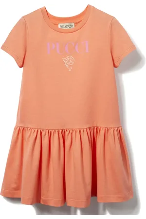 PUCCI Junior Jurk met logoprint