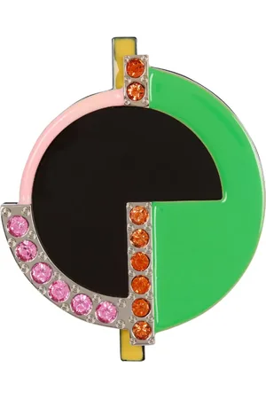 Balmain Art Deco broche verfraaid met stras