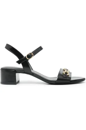 Stuart Weitzman Sandalen met logoplakkaat