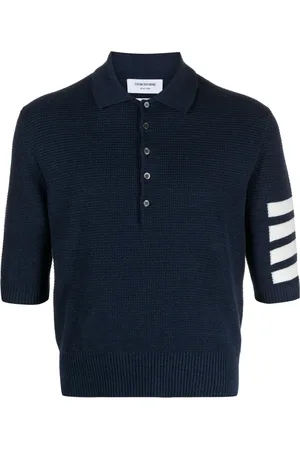 Thom Browne Poloshirt van linnenmix