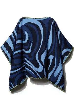 PUCCI Junior Fluwelen cape met Marmo