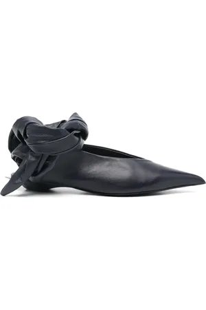 MUGLER Knot Fang pumps