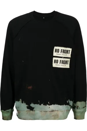 Stain Shade X Hiroshi Fujiwara sweater met tie