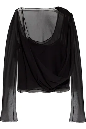 Cult Gaia Doorzichtige blouse
