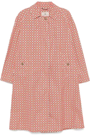 ERMANNO SCERVINO Trenchcoat met geometrische print