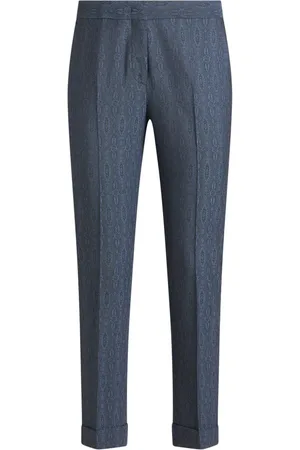 Etro Pantalon met geometrisch patroon