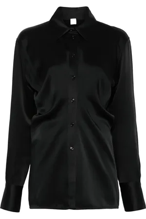 Totême Blouse met gestrikte taille