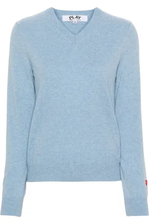 Comme des Garçons Heart logo wool jumper