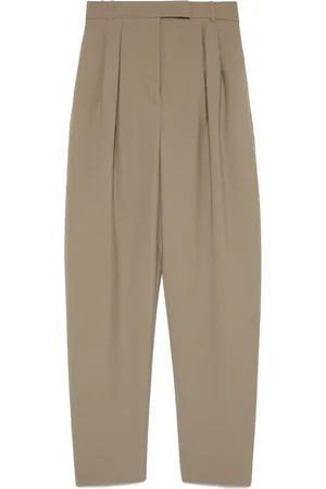 Rohe Broek van scheerwol