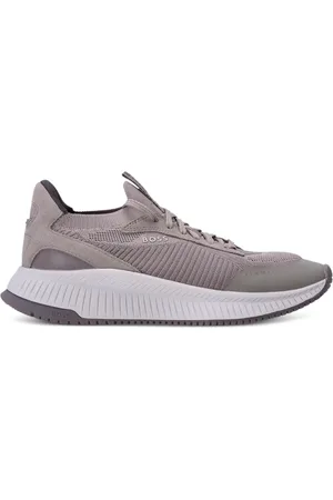 HUGO BOSS Evo Slon sneakers met vlakken