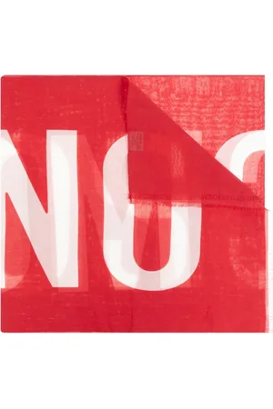 Moschino Sjaal met logoprint
