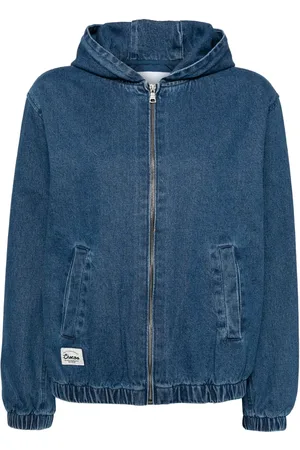 Chocoolate Denim jack met rits