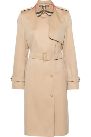 Burberry Trenchcoat met ruiten