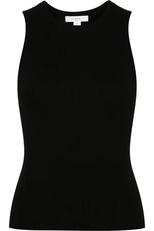 Vince Geribbelde tanktop