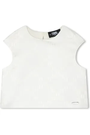 Karl Lagerfeld Mouwloze top met monogram