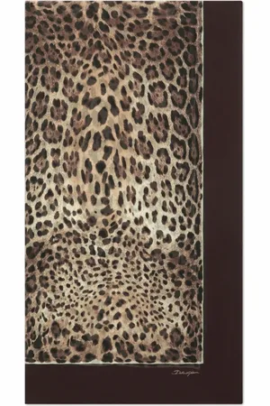 Dolce & Gabbana Sjaal met luipaardprint