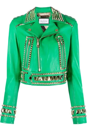 Philipp Plein Cropped bikerjack