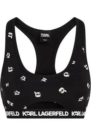 Karl Lagerfeld Ikonik bralette met kijkgat