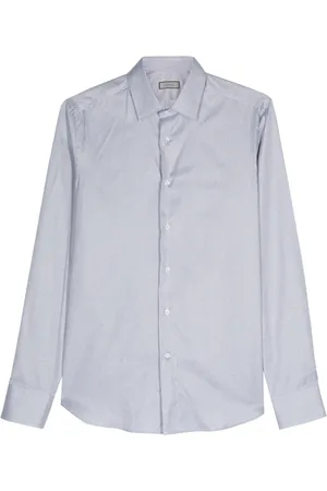 CANALI Overhemd met geometrisch patroon